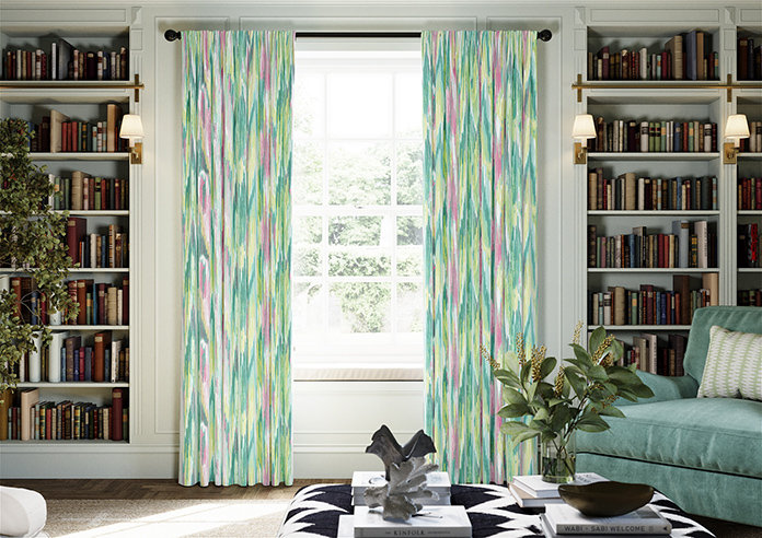 Bombay Velvet, Tropical Punch - Made to Measure Curtain - Image 3